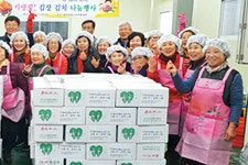 경남 의령 동부농협, 고령노인가정 등에 김장김치 전해
