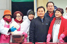 울산 울주 웅촌농협, 김장김치 경로당 전달