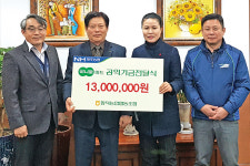 제주 함덕농협, 하나로마트 공익기금 1300만원 기탁