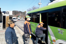 교통 불편한 농촌마을 곳곳 ‘공공형 버스’ 달린다