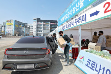 감염병 신풍속 ‘농산물 승차구매’
