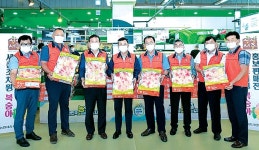 조치원농협 ‘싱싱세종 복숭아’ 홍보나서