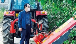 경기 이천 신둔농협, 농로 주변 잡초·잡목 제거작업
