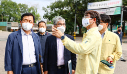 박영범 농식품부 차관, 농협부천축산물공판장 코로나19 방역상황 점검