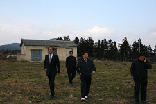 박영부시장이 예고없이 가시리 방문한 까닭은?