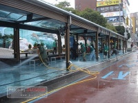 제주 이도2동, 새마을지도자협의회 버스승차대 대청소