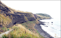 제주 수월봉 화산쇄설층 천연기념물 지정