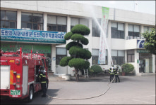 서귀포시 남원읍, 14일 청사화재 인명피해 대응훈련 실시