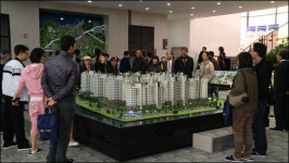 제주아라 스위첸APT 모델하우스 공개행사 북적