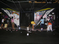 그림자 인형극에 빠진 아이들…똑똑똑 도깨비야, 놀자!