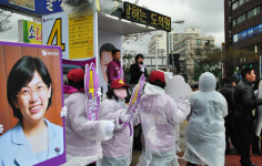 김대원 후보 지원 나선 이정희 제주 아픔 치유할 후보