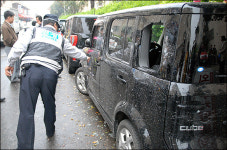 아파트단지 한복판 세탁소 폭발사고 아수라장