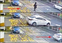 제주서 차량 학교 앞 도로 가로질러 식당 돌진 ‘아찔’