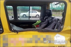 조천서 견인차-어린이집 차량 충돌...어린이 2명 중상