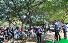 세계적인 관악연주자도 Good! 외친 신산공원 무대