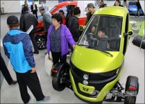 [포토] 전기자동차 車車車 제주로 ‘총출동’