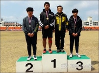 서귀포 위미중 김태현, 창던지기 부별신기록 달성