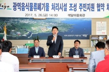 10년 묵은 현안 광역음식물 폐기장, 중문 색달동