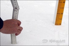 역대급 폭설 경험한 제주도...대체 적설량 측정은 어떻게?