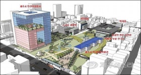 제주시청-시민회관 신축...지하 3층-지상 10층 규모