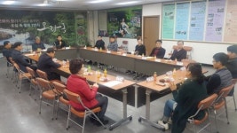 오라동 주민자치위원회, 프로그램 강사들과 간담회