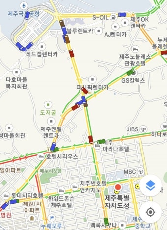 제주버스, 10cm 단위로 위치정보 카카오맵에서 확인