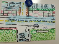 통학로 지켜주세요! 손글씨에 학교 앞 교통위협 말끔