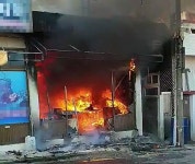 제주 용담 세탁소 불, 드라이클리닝 기계 발화 추정