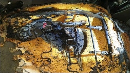 제주 단독주택 마당에 주차된 화물차량서 화재