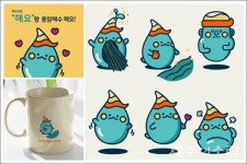 제주용암해수 새로운 캐릭터 탄생! 해수요정 해요