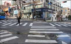 제주 최초이자 유일한 X자 대각선 횡단보도 왜 거기만
