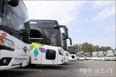 가동률 5%, 도산 직전 제주 전세버스업계…지원대책 맴맴