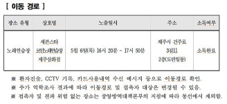 제주 세븐스타 코인노래연습장 공개 진단검사 받아야