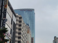 제주 최고층 드림타워 옥상 냉각탑 쿨러 화재...20여분 만에 완전 진화