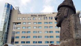 신제주 초입 40년 역사 마리나호텔 철거 12층 아파트 건축