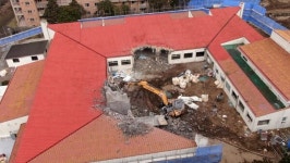 제주대 기숙사 철거 사망사고, 제주 1호 중대재해처벌법 사례