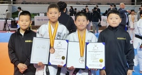 제주 동남초등학교 유도부, 전국대회에서 입상