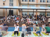 오라의용소방대, 오라초 찾아가는 도민안전 교육 실시