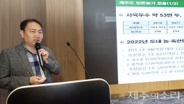 제주 돼지 사육 50만두 시대 이제 액비 대신 정화처리로