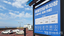 애월 한담 주차 요금 제주공항의 4배 카카오까지 진출