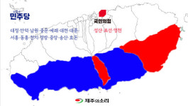 엎치락뒤치락 격전 서귀포시, 17개 읍면동 표 어디서 갈렸나?