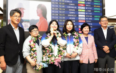제주 종합사격장 기대해도 좋겠죠? 제주의 딸 오예진, 금의환향