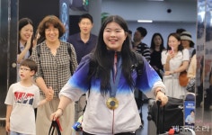 제주 종합사격장 기대해도 좋겠죠? 제주의 딸 오예진, 금의환향