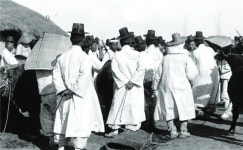 조선의 농우 품앗이와 우시장, 공동목장