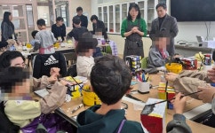 조금 다른 동생들과의 만남...편견 사라지고 책임감·나눔 마음 커져