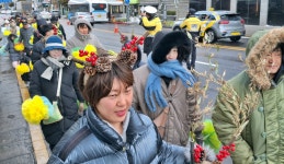 세찬 입춘 눈바람 그치듯, 어려운 시국도 곧 지나가리