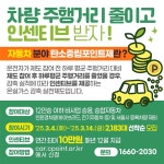 자동차 주행거리 감축 실적 따라 최대 10만원 혜택 준다