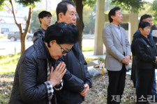 아버지 뼈라도 찾고 싶다…광주 4.3수형인 학살터에 선 비석