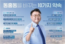 동홍동 현용탁, 10가지 핵심 약속 제시 본격 행보