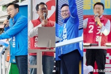 동문로터리 형제치과 앞 | 사전투표 사흘 앞으로...제주 마지막주 총력전